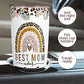 Macorner Mothers Day Gifts - Birthday Gifts for Mom Nana & Mothers Day Gifts From Daughter Son - Mom Gifts Mother's Day Christmas Gifts For Women Mom Grandma - Stainless Steel Bear Tumbler 20oz