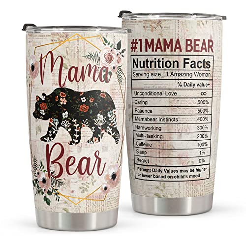 Macorner Mothers Day Gift For Mom - Birthday Gifts for Mom & Mothers Day Gifts From Daughter Son Husband - Mom Gifts From Kids Chrismas Gifts For Mom - Stainless Steel Tumbler 20oz Gift For Women