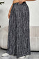 Plus Size High Waist Wide Pants