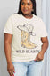 Simply Love Full Size WILD HEARTS Graphic Cotton Tee